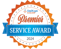 CityOf.com Premier Service Award - 2024